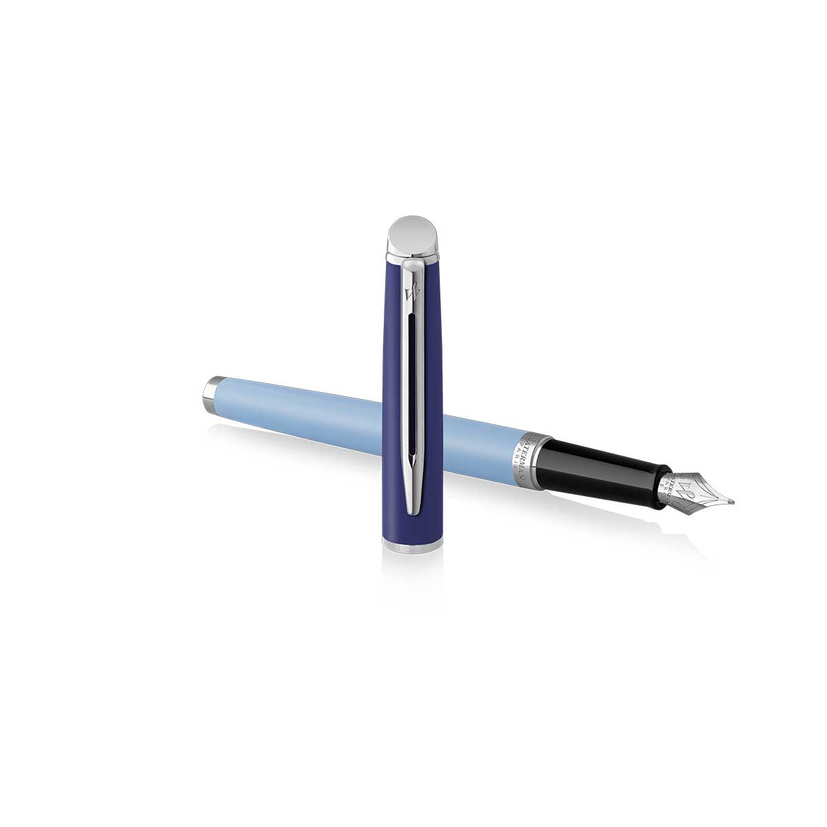 Waterman Hemisphere Color Block Blue Fountain Pen, Fine