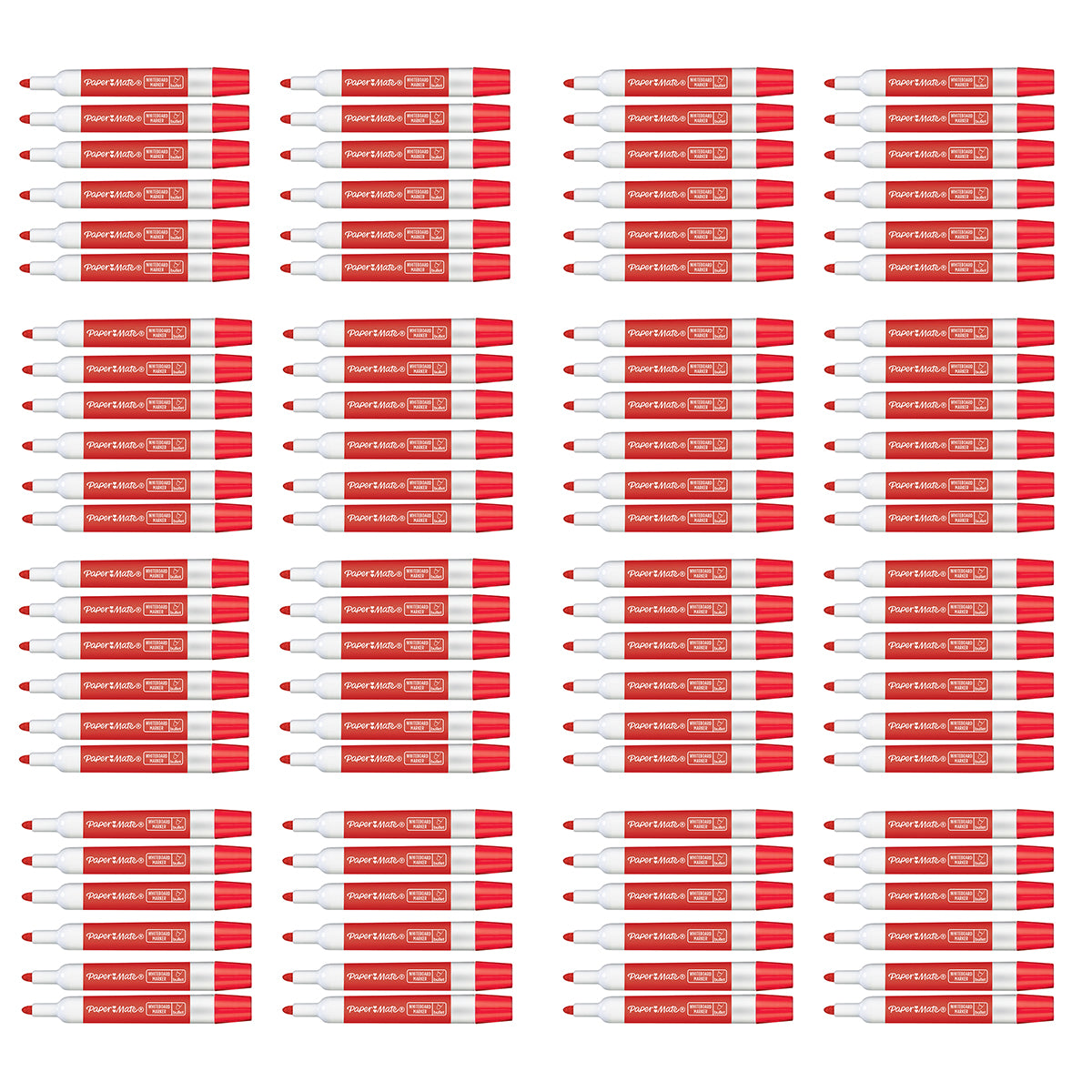 Wholesale Paper Mate Whiteboard Marker Bullet Red Bulk Pack of 120 Expo Dry Erase Markers