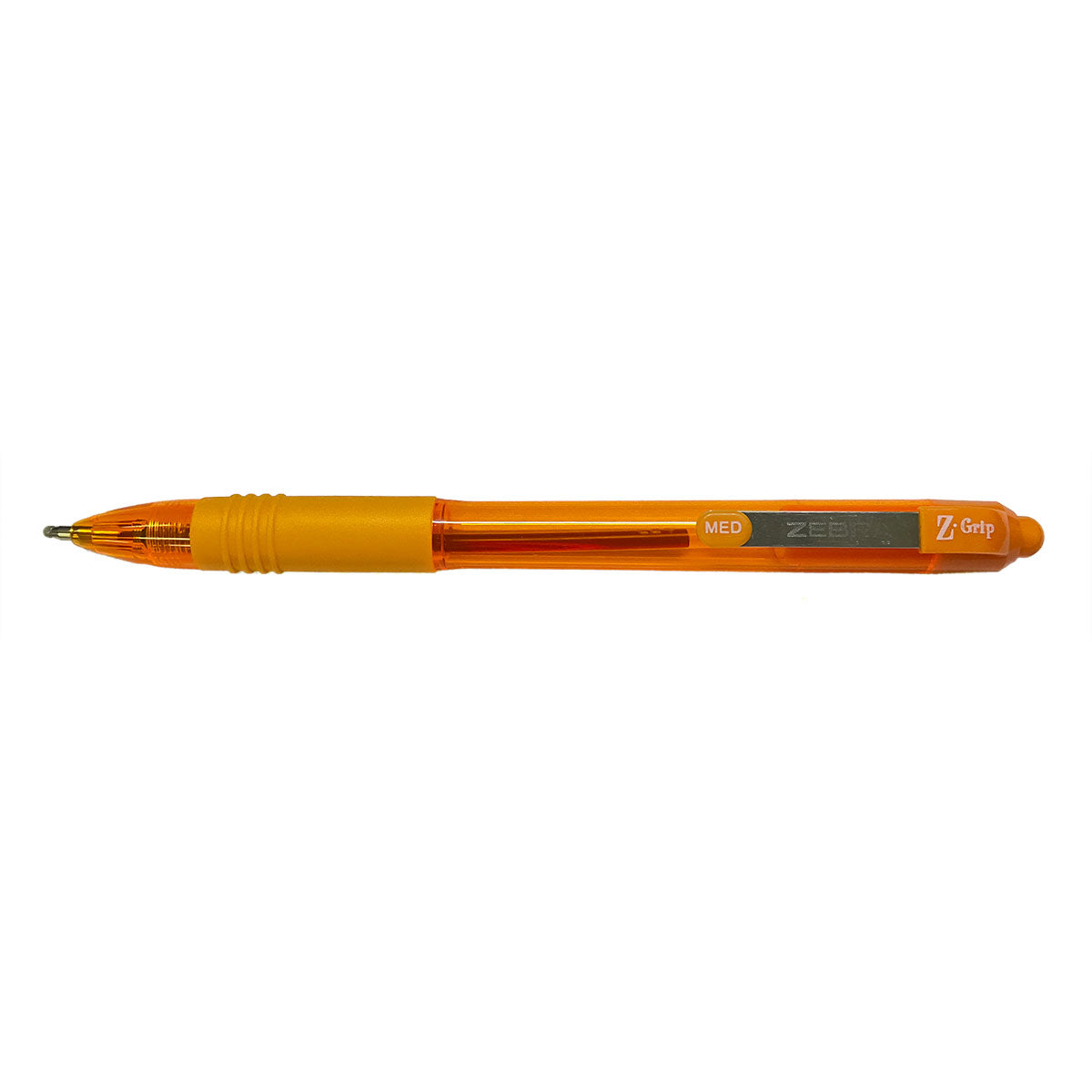 Zebra Z Grip Orange Ink Pen 1.0 mm Medium Point Smooth Ink