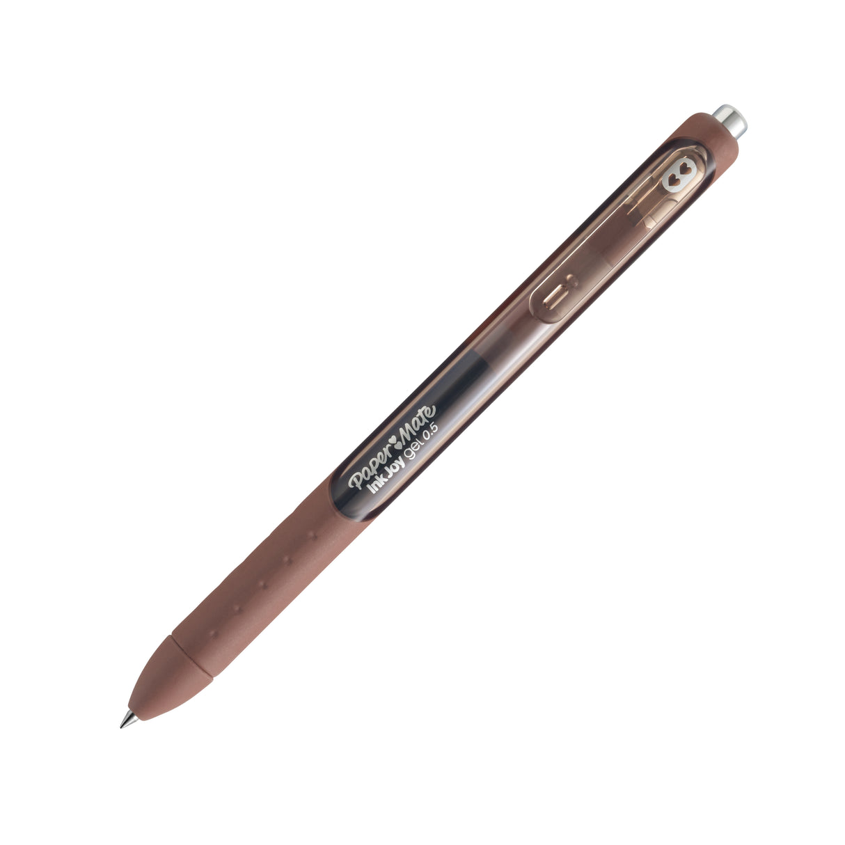 Paper Mate Inkjoy Gel Pen Fine Cocoa Delight Brown, 0.5mm Paper Mate Gel Ink Pens