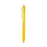 Paper Mate Inkjoy Gel Yellow Fine Point 0.5 mm Retractable Gel Pen  Paper Mate Gel Ink Pens