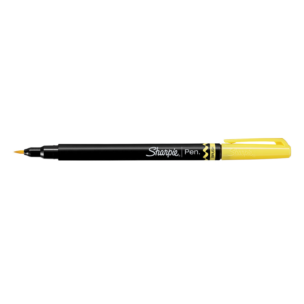 Sharpie Brush Tip Pen, Yellow Sharpie Felt Tip Pen