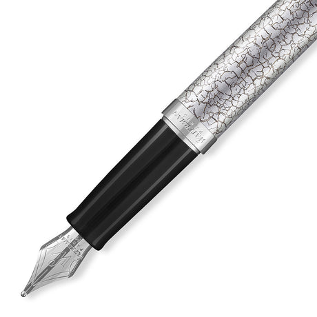 Waterman Hemisphere Deluxe Cracked Marble Fountain Pen Medium  Waterman Fountain Pens