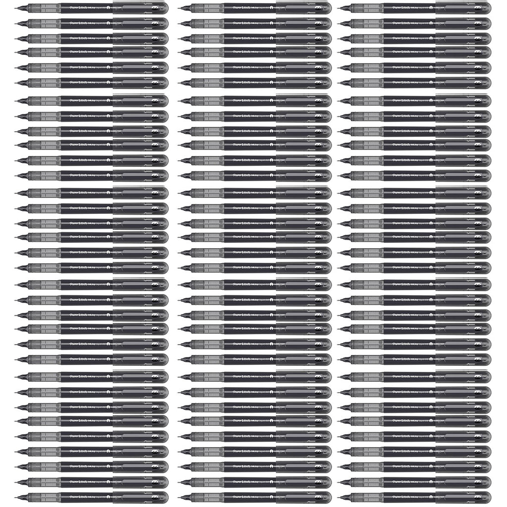 Wholesale Paper Mate Inkjoy Liquid Needle Point 0.5mm Black Rollerball Pen Bulk Pack Of 100
