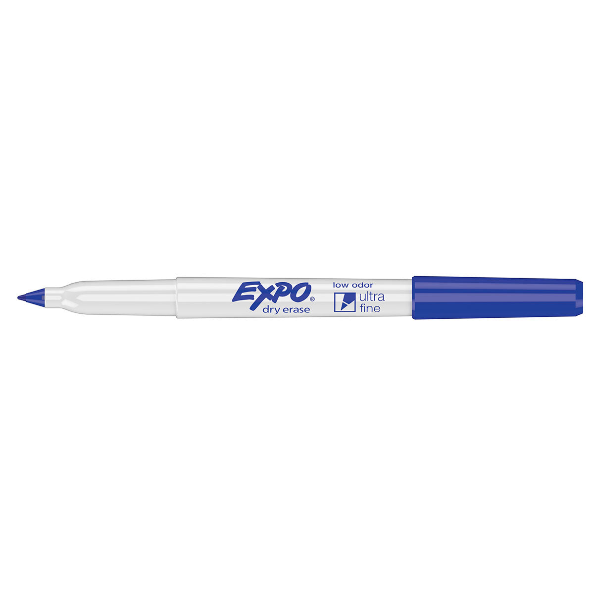 Expo Ultra Fine Blue Dry Erase Low Odor Marker 1882348 Expo Dry Erase Markers