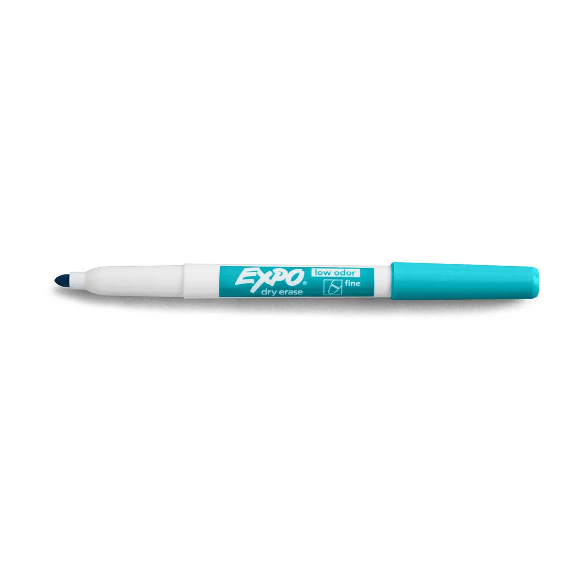 Expo Aquamarine Fine Tip Dry Erase Markers Low Odor  Expo Dry Erase Markers