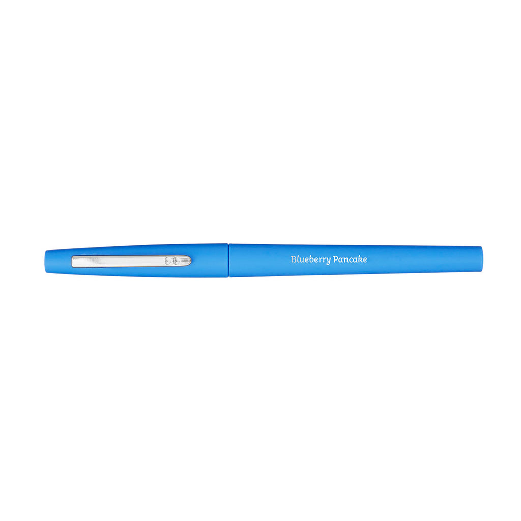 Paper Mate Flair Scented Blueberry Pancake, Periwinkle Ink Felt Tip Pen Medium