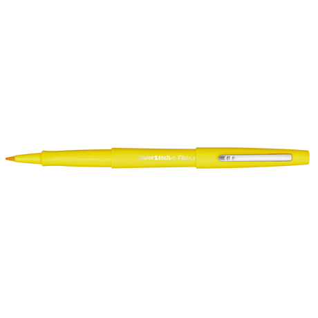 Paper Mate Flair Scented Lavender Lemon Square, Yellow Ink Felt Tip Pen Medium  Paper Mate Felt Tip Pen