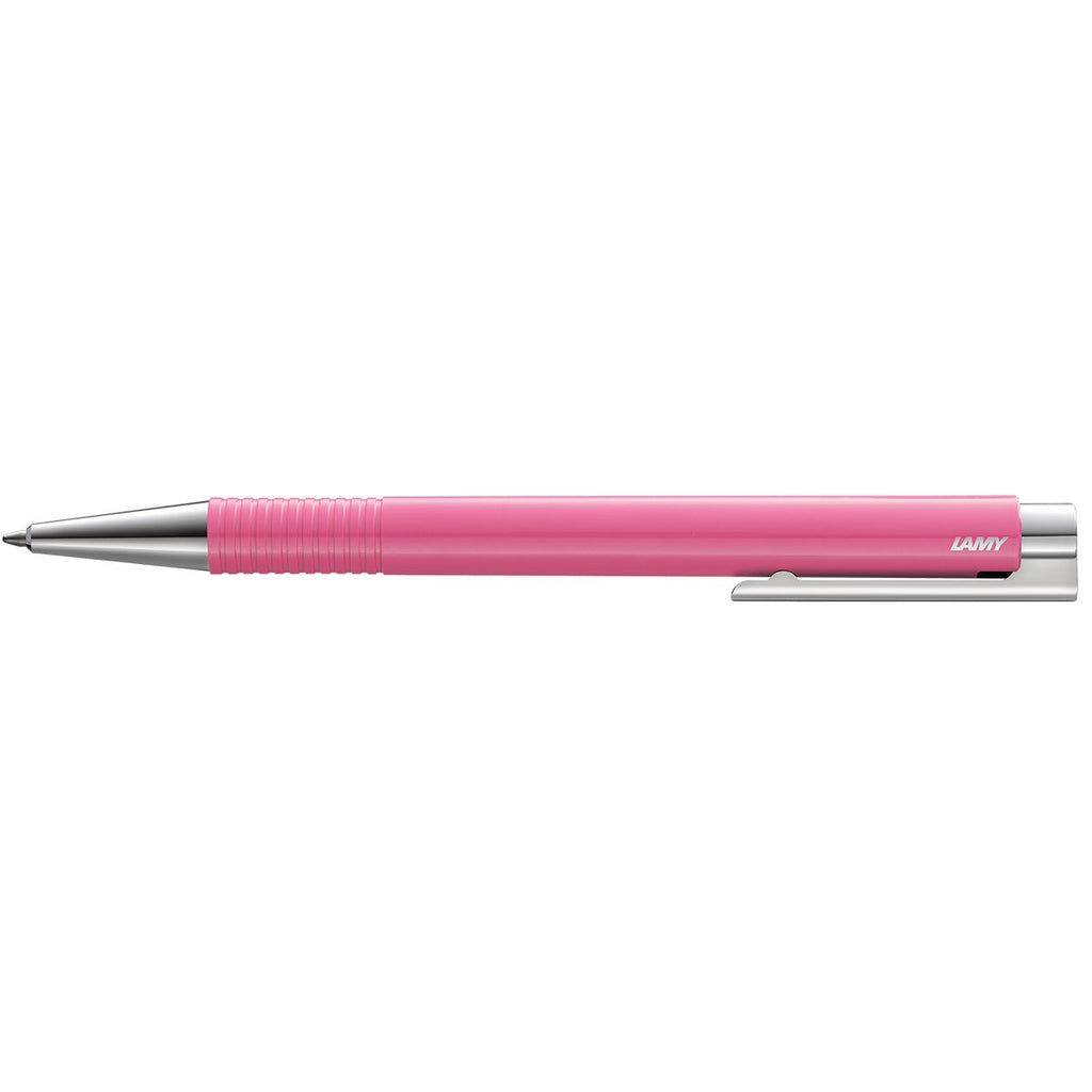Lamy Logo 204M+ Rose Ballpoint Pen, Black Ink