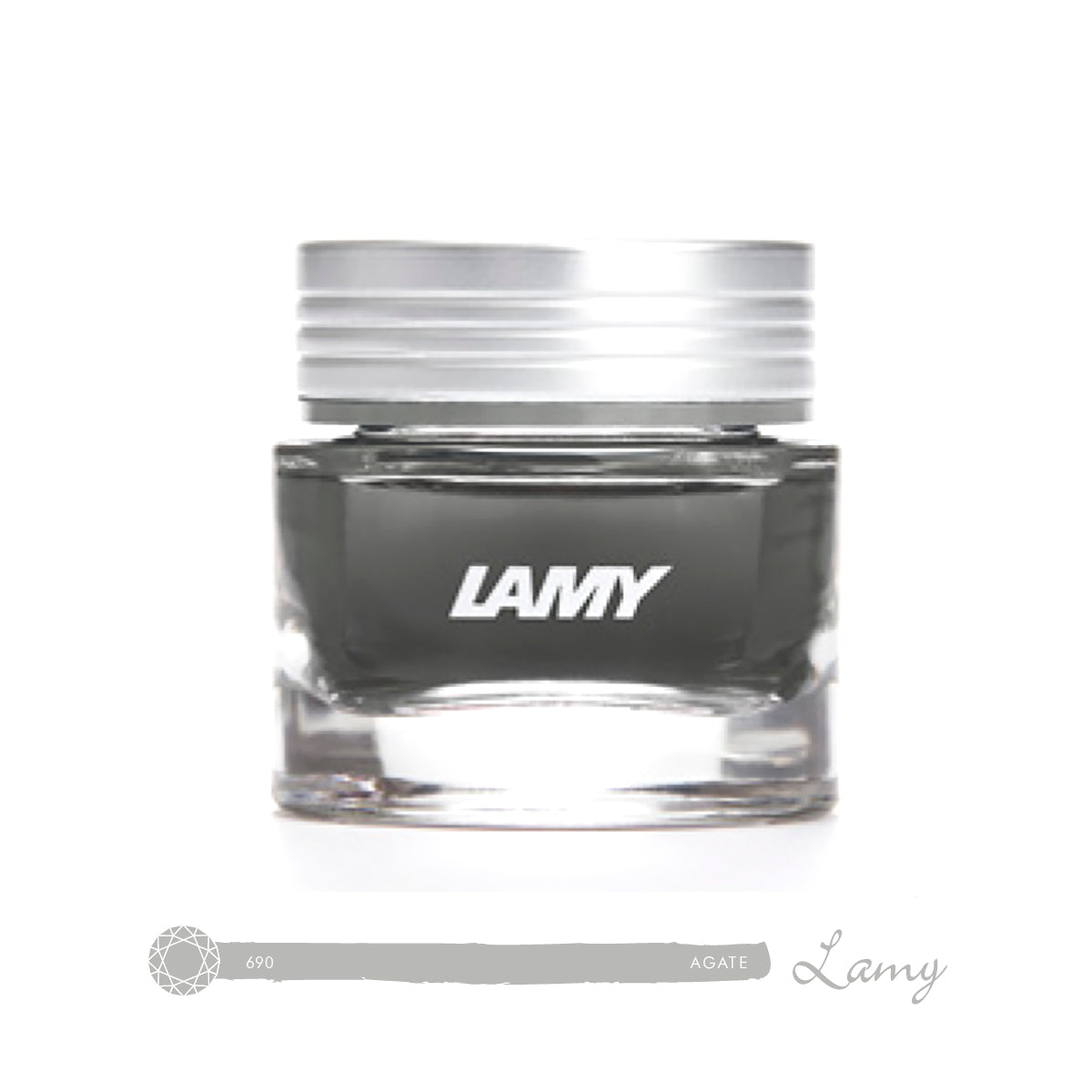 Lamy T53 Crystal Ink Agate, 690 Bottled Ink 30 ml Lamy Fountain Pen Bottled Ink