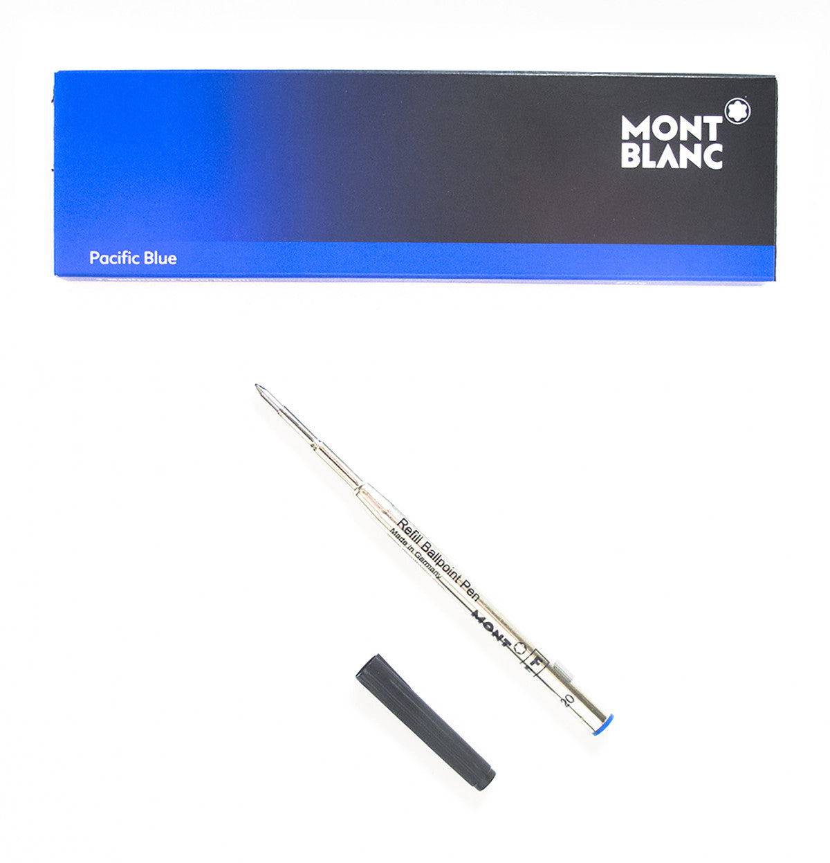 Montblanc Blue Ballpoint Refill Broad - PensAndPencils.Net