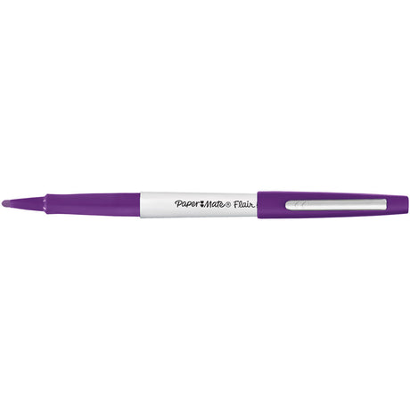 Paper Mate Flair Purple Bold 1.2mm Tip Felt Tip Pen  Paper Mate Felt Tip Pen