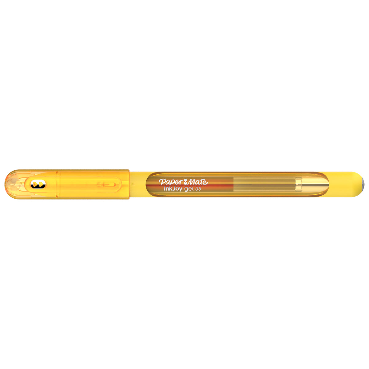 Paper Mate Inkjoy Gel Yellow Fine Point 0.5 mm Stick Capped Gel Pen Paper Mate Gel Ink Pens