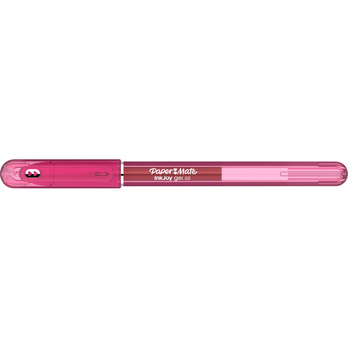 Paper Mate Inkjoy Gel Pink Stick Pen, Capped Pen 0.5 Fine Paper Mate Gel Ink Pens