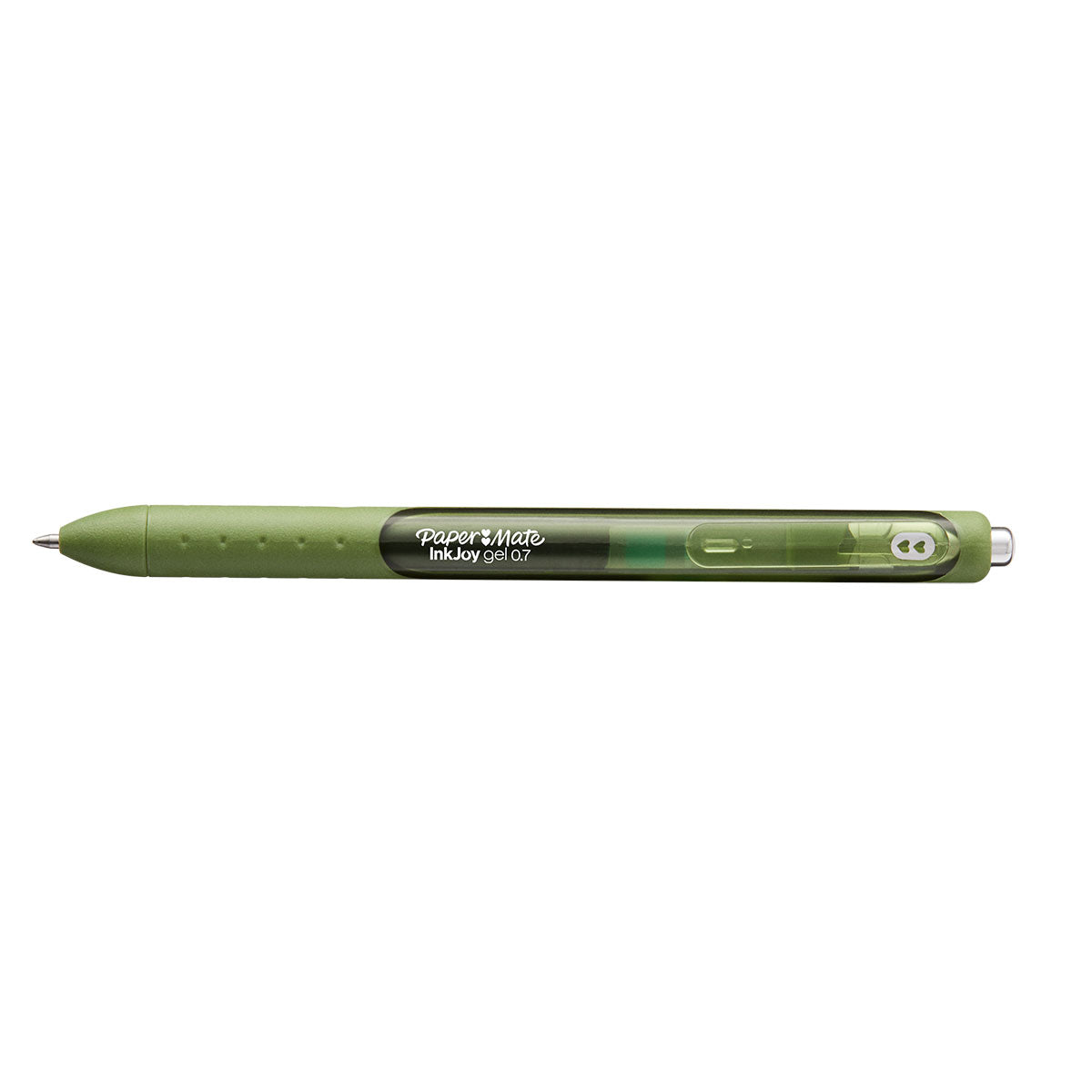Paper Mate Inkjoy Gel Olive Medium Point 0.7 mm Retractable Gel Pen (Olive Ink) Paper Mate Gel Ink Pens