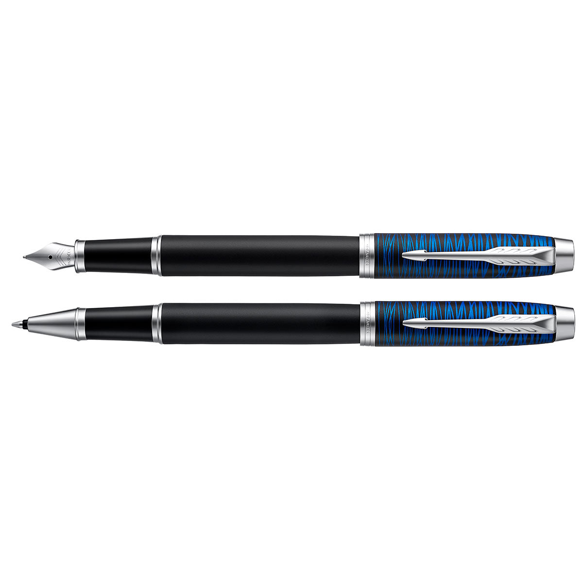 Parker IM Blue Origin 2019 Special Edition Fountain Pen Fine and Rollerball Set Parker Fountain Pens