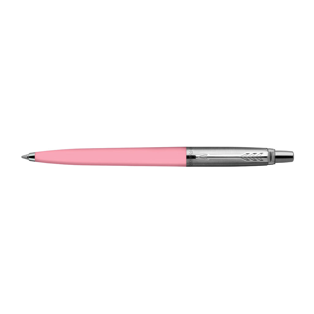 Parker Jotter Pink Ballpoint Pen Blue Medium Ink No Box