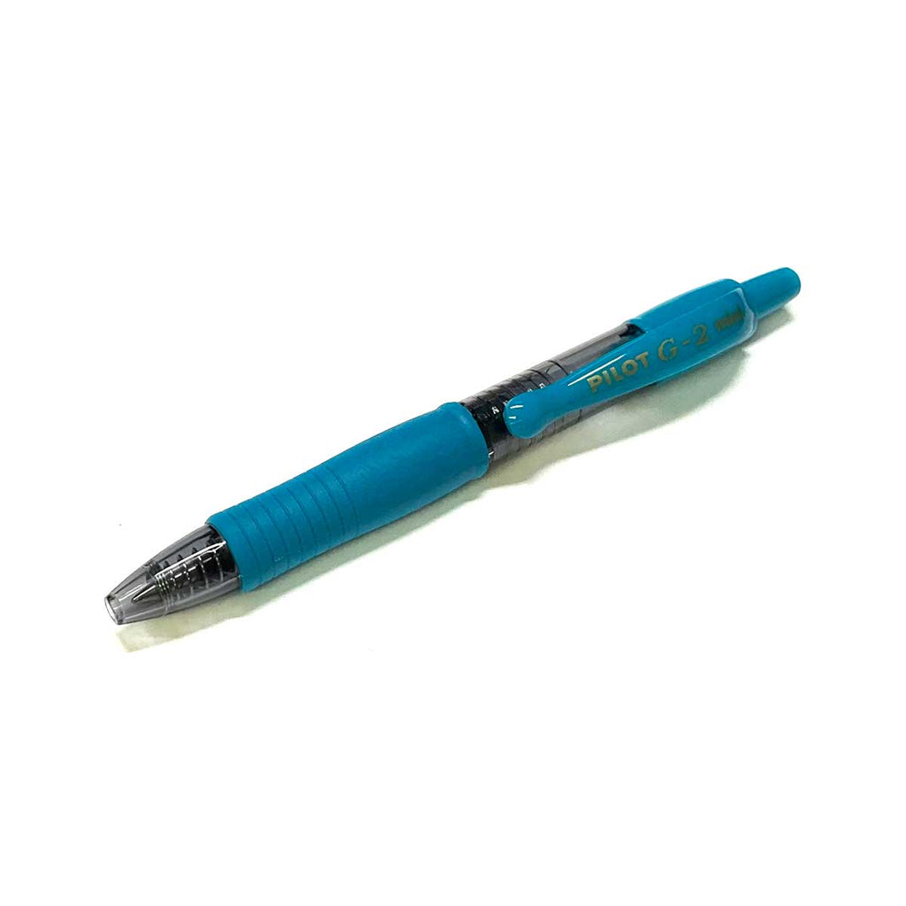 Pilot G2 Mini Teal Gel Pen Fine Point 0.7