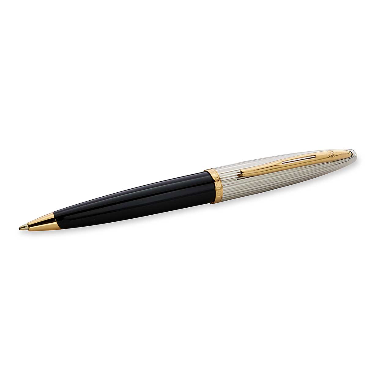 Waterman Carene Deluxe Black and Gold Ballpoint Pen S0700000 Waterman Fountain Pens