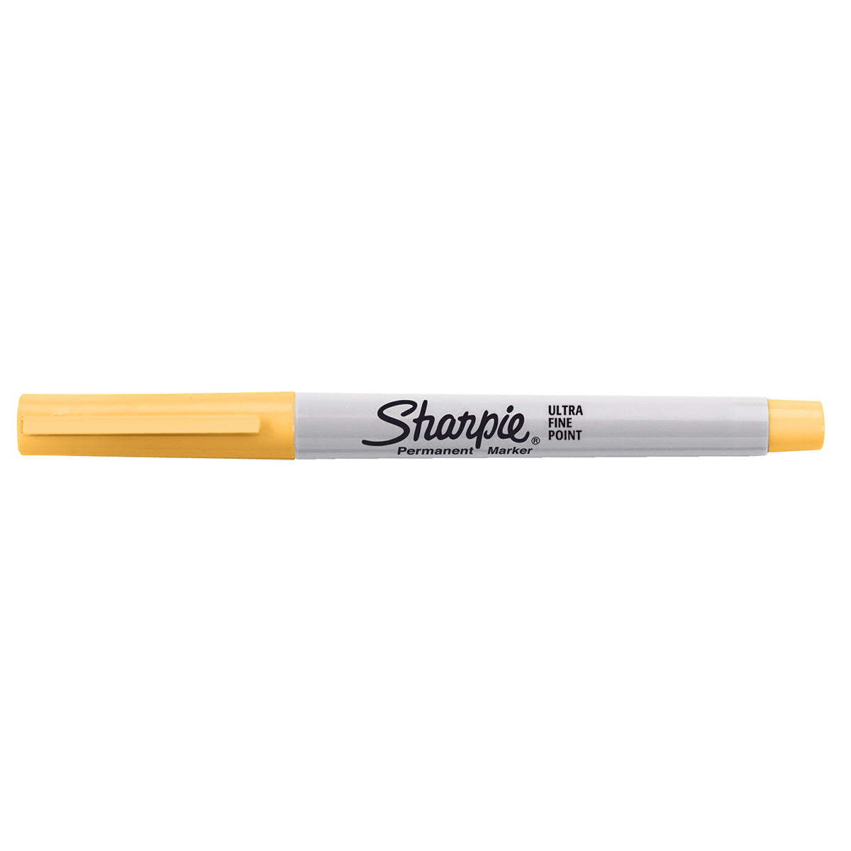 Sharpie 80s Glam Banana Clip Yellow Ultra Fine Point Permanent Marker, Limited Edition Sharpie Markers