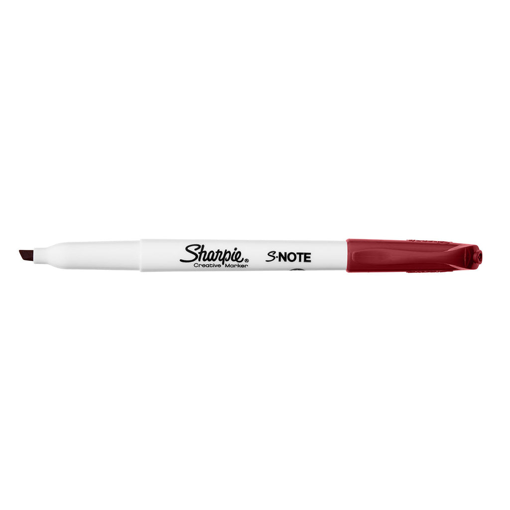 Sharpie S-Note Brick Red Creative Marker