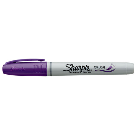 Sharpie Purple Brush Tip Marker  Sharpie Brush Pen
