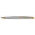 Waterman Hemisphere Stainless Steel Gold Trim Ballpoint Pen Black Ink  Waterman Ballpoint Pen