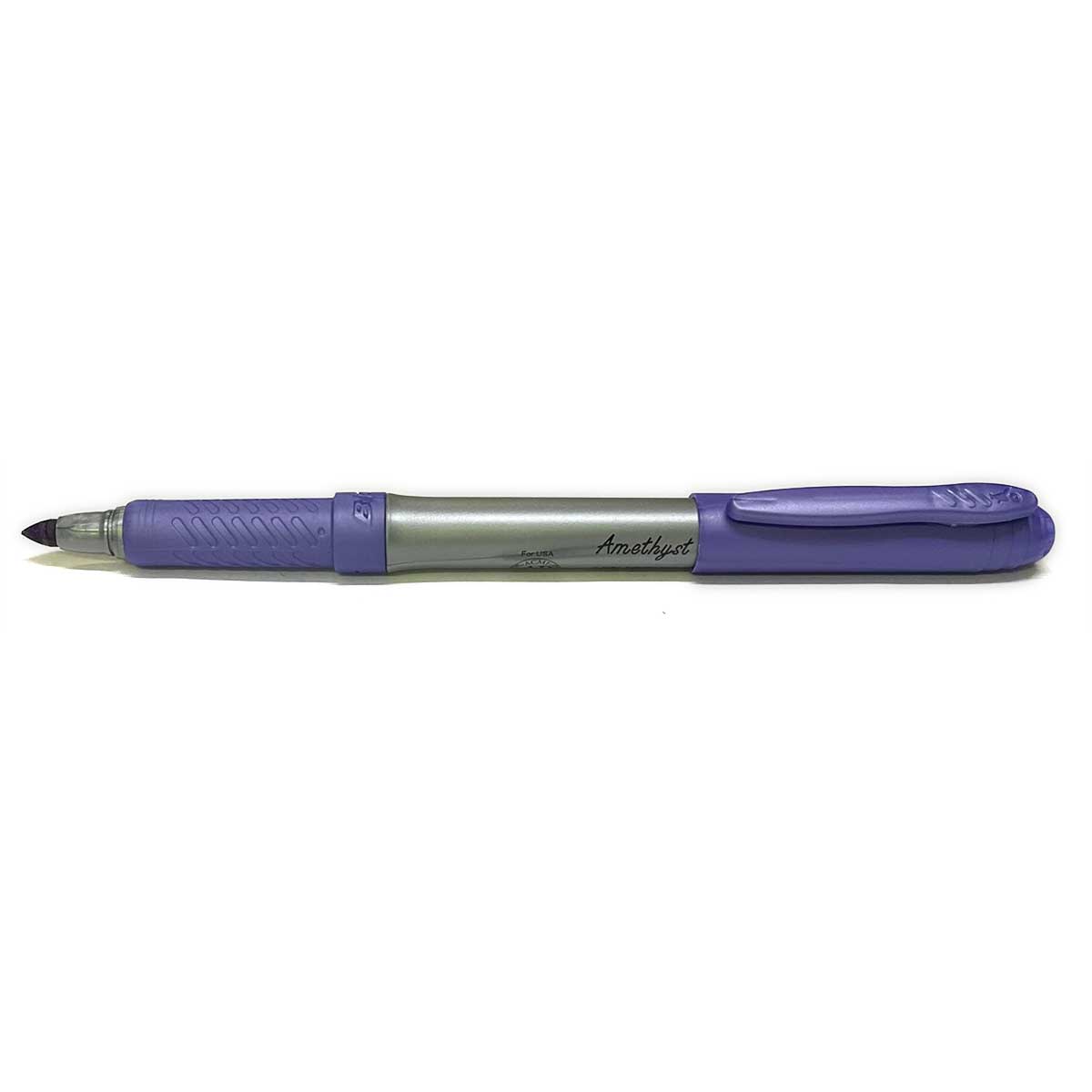 Bic Intensity Amethyst Purple Metallic Permanent Marker, Fine Bic Markers