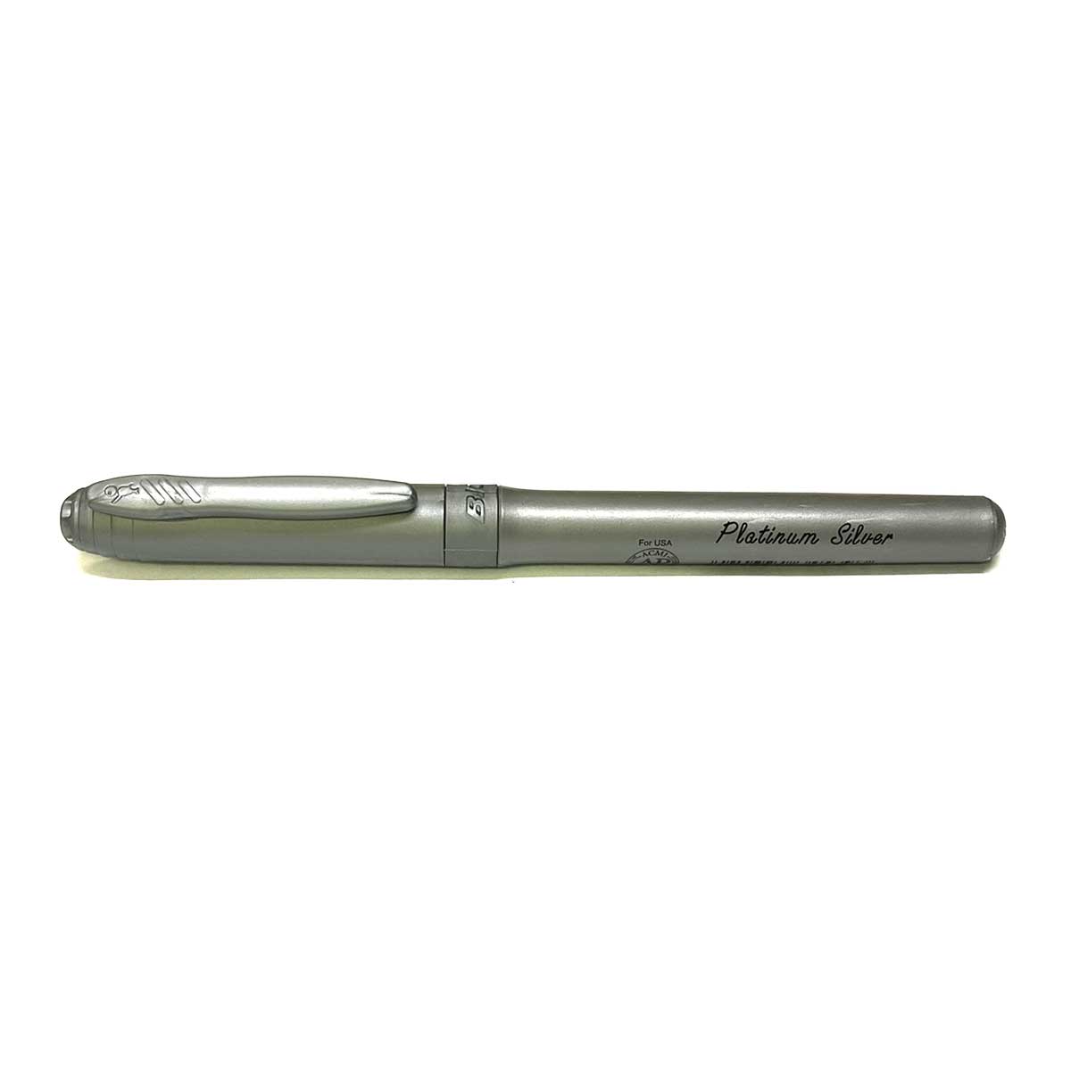 Bic Intensity Platinum Silver Metallic Permanent Marker, Fine Bic Markers