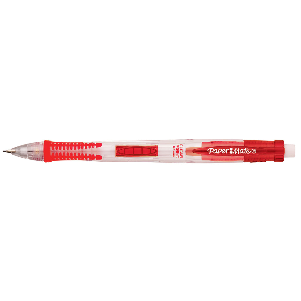Paper Mate Clearpoint 0.5 Pencil Red Barrel Paper Mate Pencil