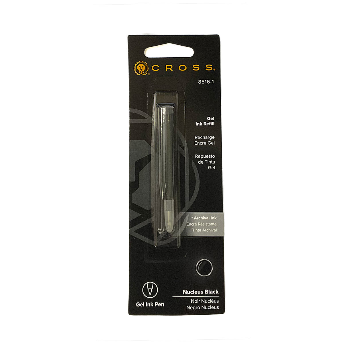 Cross Ion Refill Nucleus Black Gel Cross Ballpoint Refills