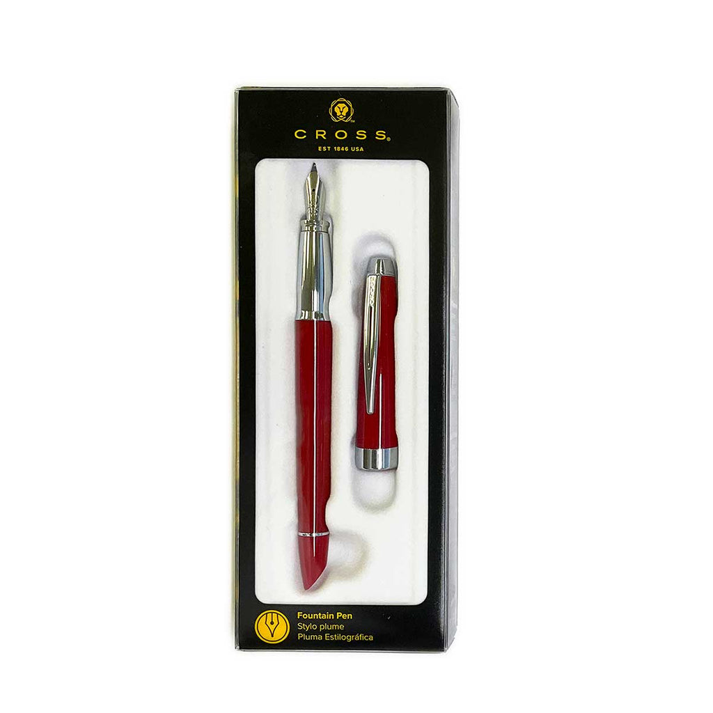 Cross Aventura Red Fountain Pen Medium