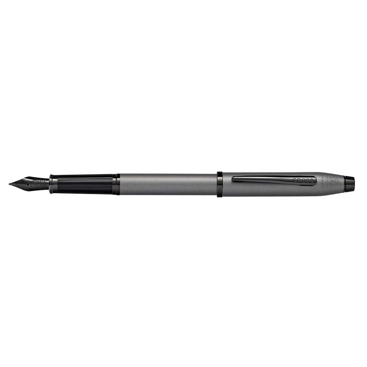 Cross Century II Gunmetal Gray Fountain Pen Medium AT0086-115MJ Cross Fountain Pens