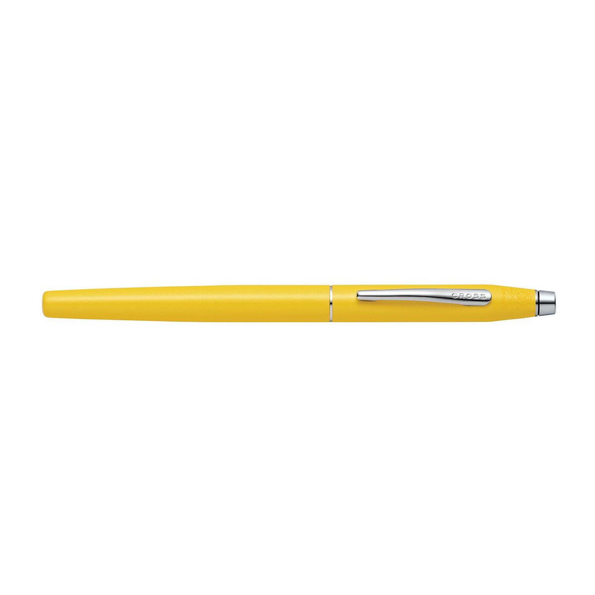 Cross Classic Century Sunrise Yellow Pearlescent Lacquer Fountain Pen Medium Cross Ballpoint Pen