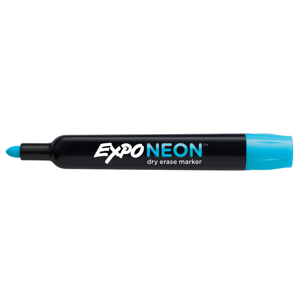  Expo Neon Color Dry Erase Markers 5 pk Neon Bullet Tip - Case  of: 6; Each Pack Qty: 5; Total Items Qty: 30 : Office Products