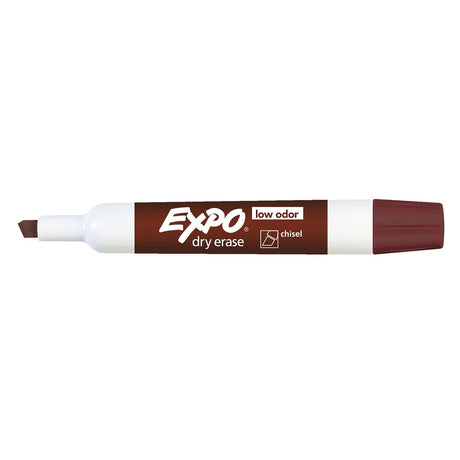 Expo Brown Dry Erase Low Odor Marker Chisel Tip  Expo Dry Erase Markers