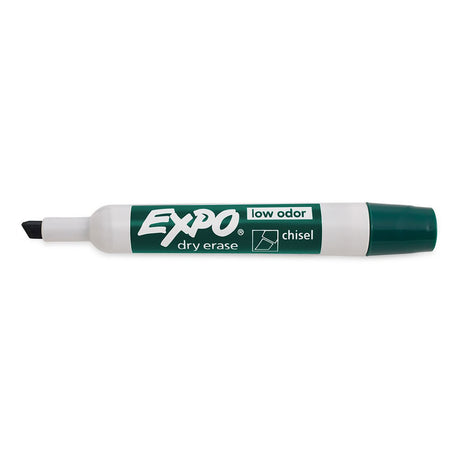 Expo Dry Erase Emerald Low Odor Chisel Tip Marker  Expo Dry Erase Markers