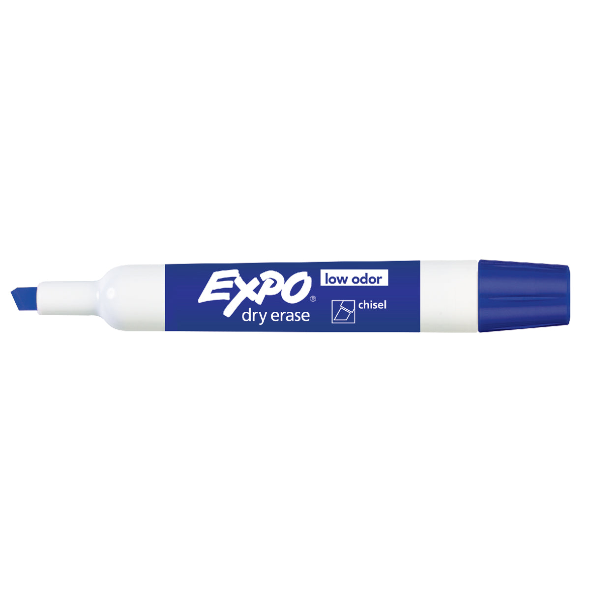 Expo Dry Erase Sapphire Low Odor Chisel Tip Marker Expo Dry Erase Markers