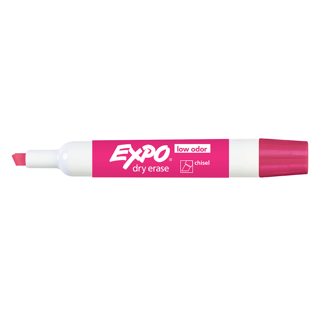 Expo Pink Dry Erase Low Odor Marker Chisel Tip Expo Dry Erase Markers