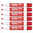 Expo Markers Red Chisel Tip, Dry Erase, Low odor, Pack of 6  Expo Dry Erase Markers