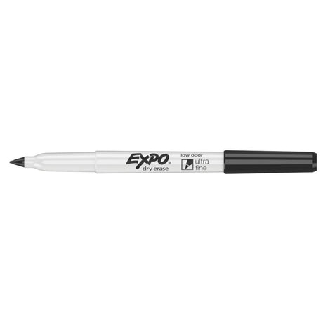 Expo Dry Erase Black Ultra Fine Low Odor Marker  Expo Dry Erase Markers