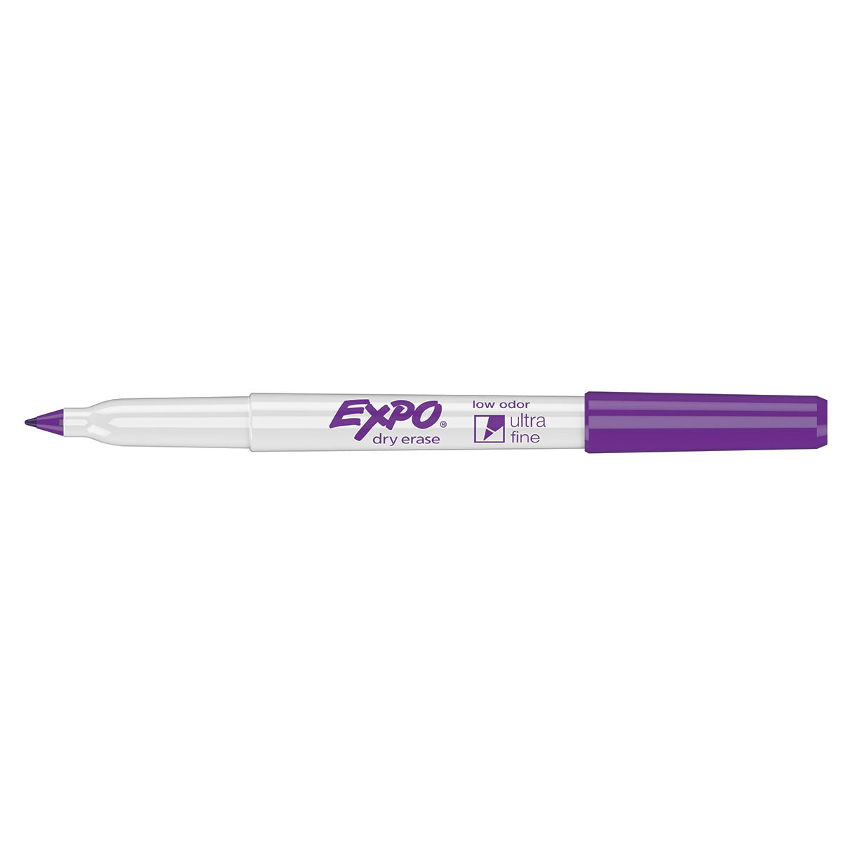 Expo Ultra Fine Purple Dry Erase Low Odor Marker  Expo Dry Erase Markers