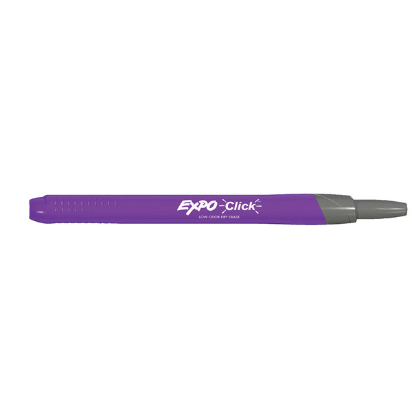 Expo Click Retractable Dry Erase Marker Purple Fine