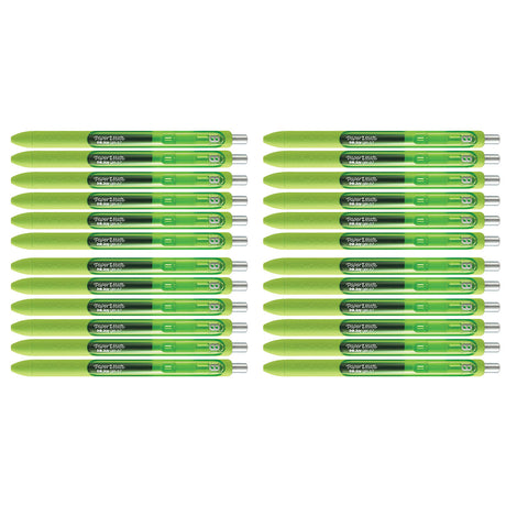 Paper Mate Inkjoy Gel Pen Lime, Medium, Bulk Pack Of 24  Paper Mate Gel Ink Pens