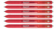 Paper Mate Inkjoy Gel Red Pen Medium Point 0.7 MM Retractable Pack of 6  Paper Mate Gel Ink Pens