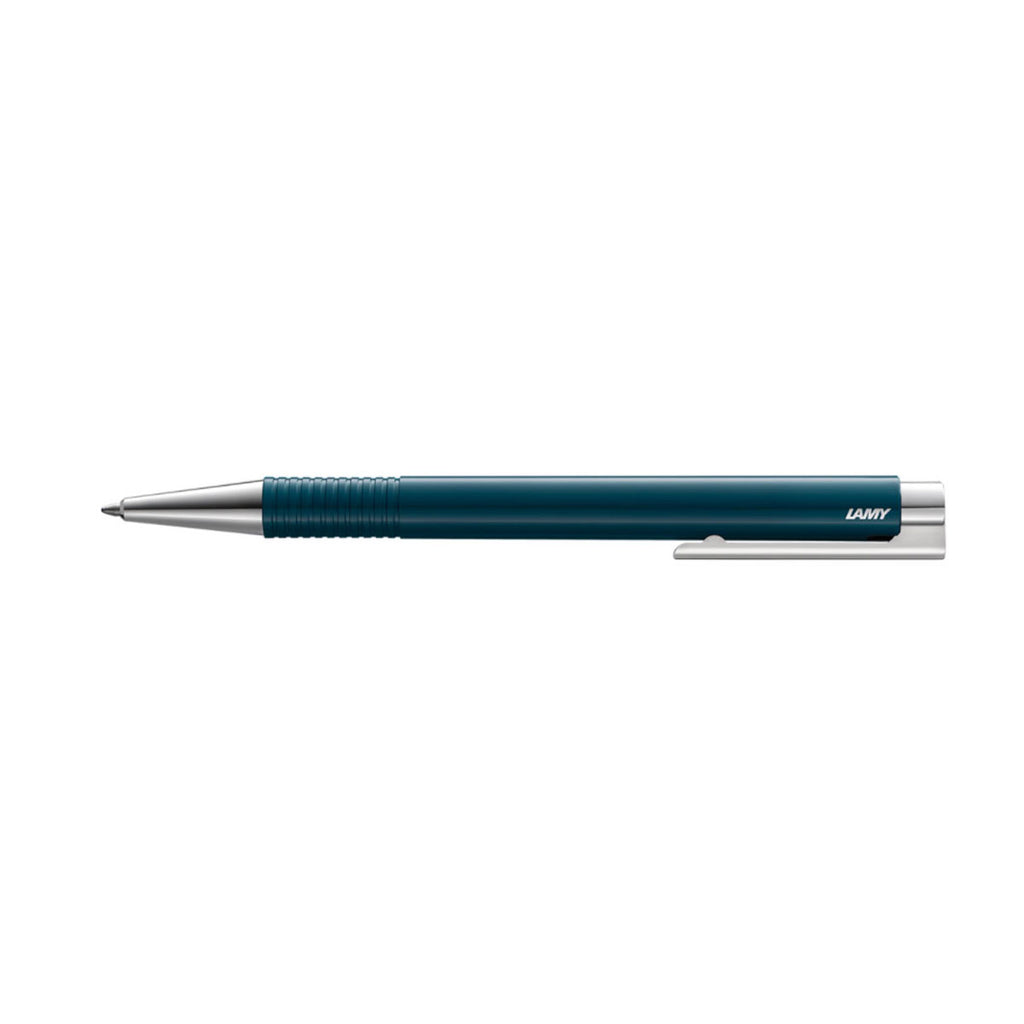 Lamy Logo 204M+ Petrol Ballpoint Pen, Black Ink