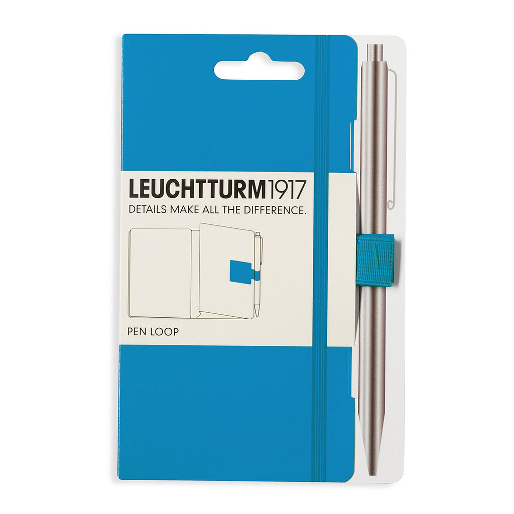 Leuchtturm1917 Azure Blue Pen Loop Leuchtturm1917 Pen Loop