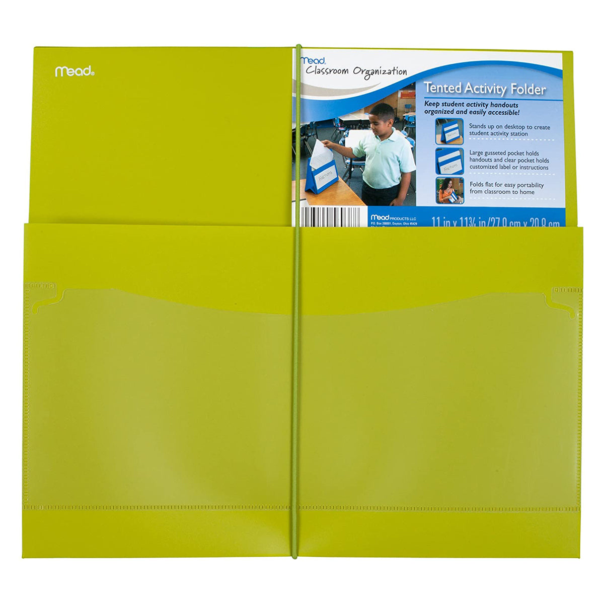 Mead Handout Display and Holder - Yellow Green Mead Handout Holders