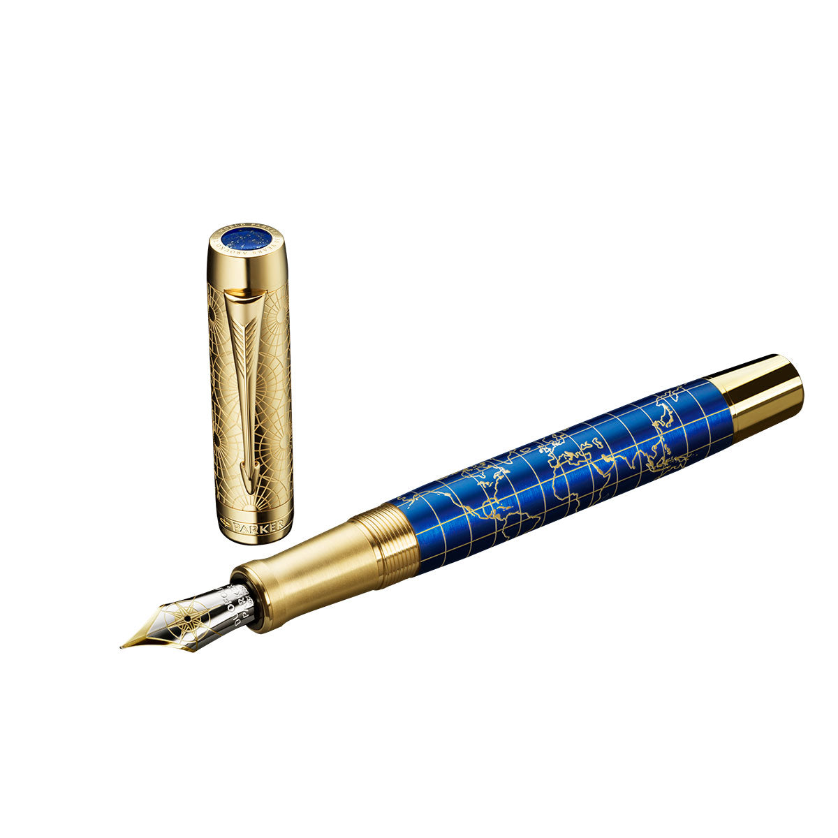 Parker Duofold Craft Of Traveling LE Fountain Pen Parker Fountain Pens