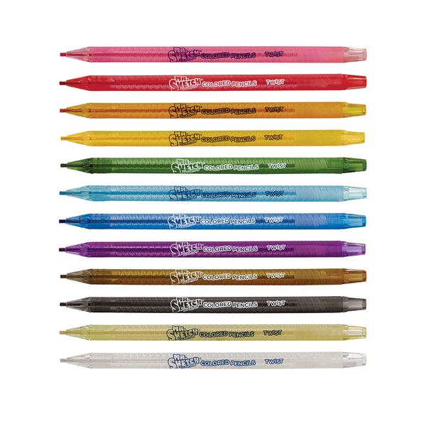 Mr Sketch Scented Pencils 12 Assorted Colors
